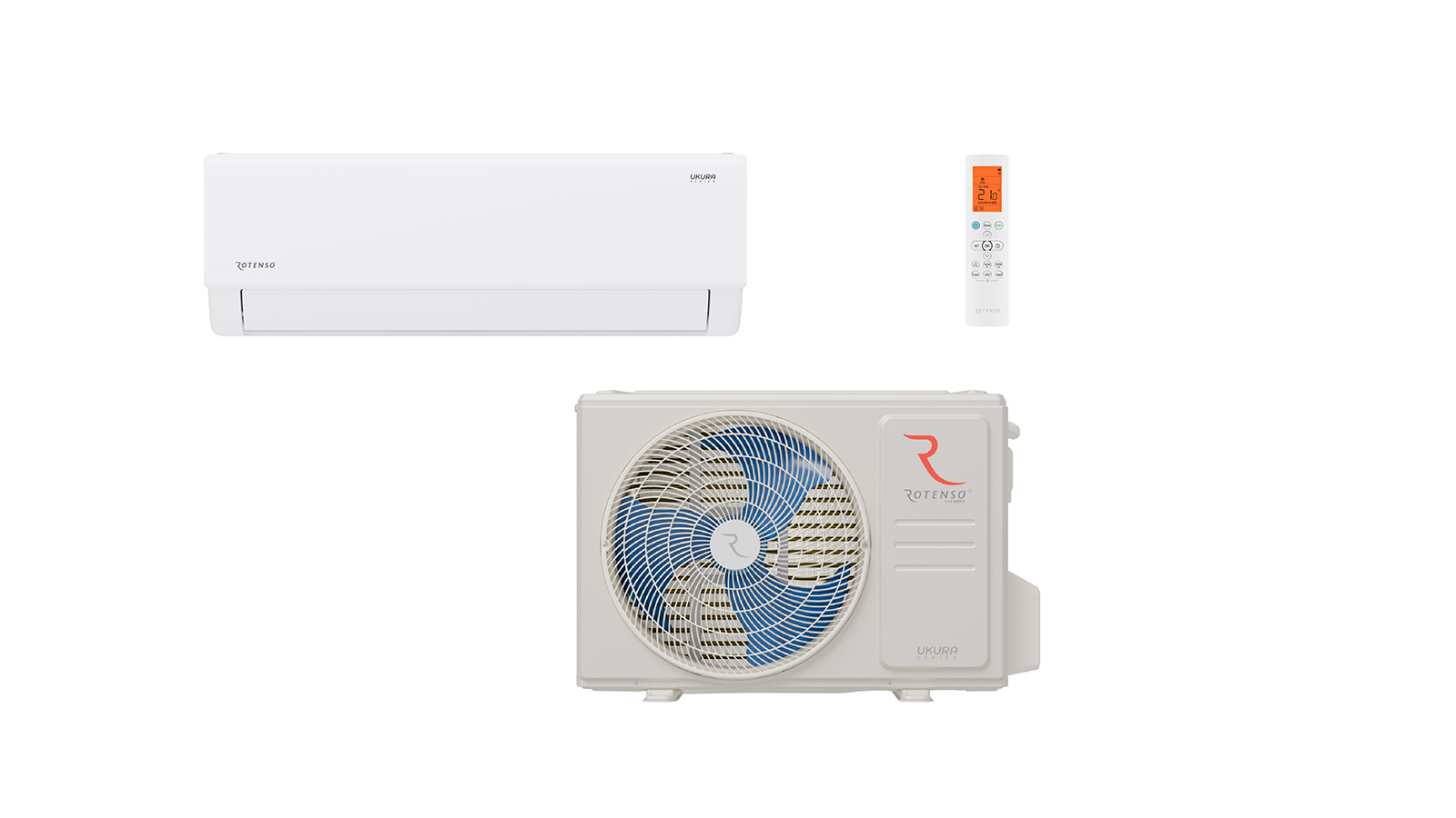 ROTENSO UKURA X 3,5 kW S MONTÁŽOU